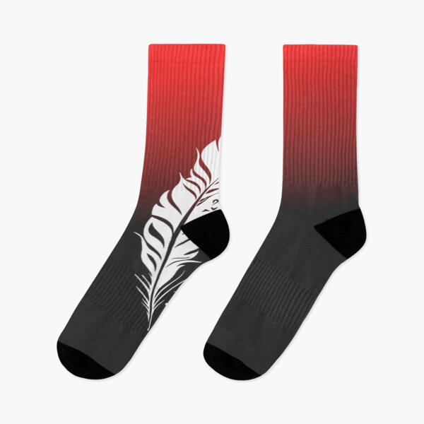 Item preview, Red & Black Feather of a Bird designed and sold by sagar96.