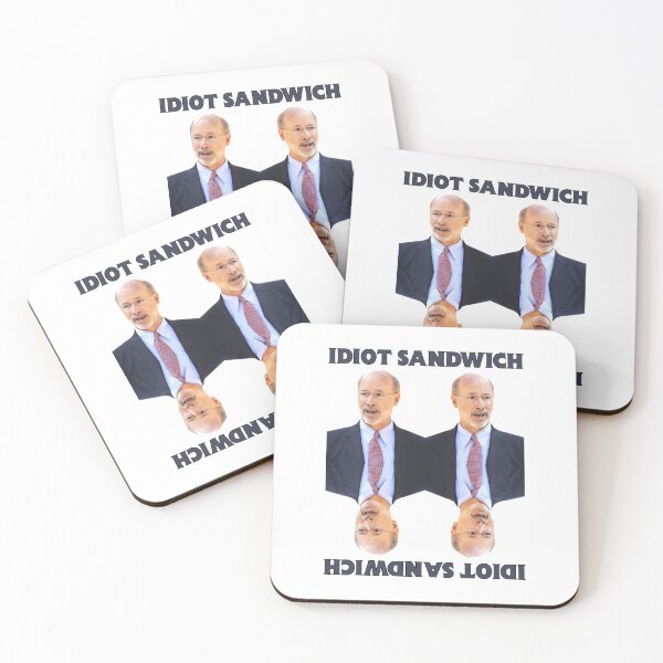 Item preview, Tom Wolf Pennsylvania state Governor Idiot sandwich design designed and sold by anins-azuree.