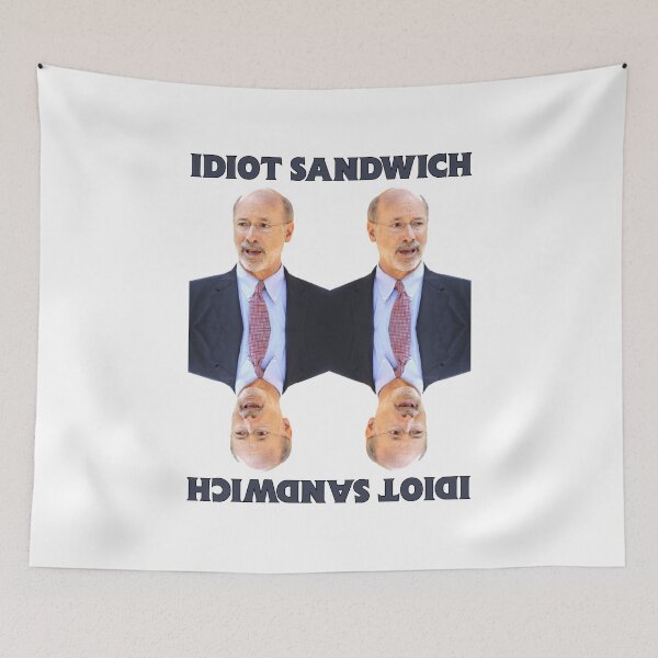 Item preview, Tom Wolf Pennsylvania state Governor Idiot sandwich design designed and sold by anins-azuree.