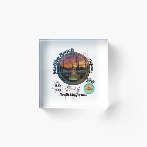 Item preview, Playa de Malibu - California Beach Paradise designed and sold by Lights-Shadows.