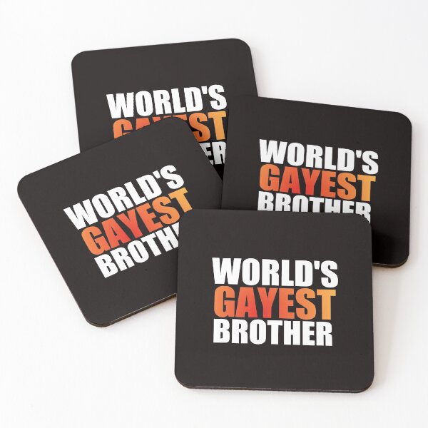 Item preview, World's gayest brother funny gay designed and sold by medbouk1.