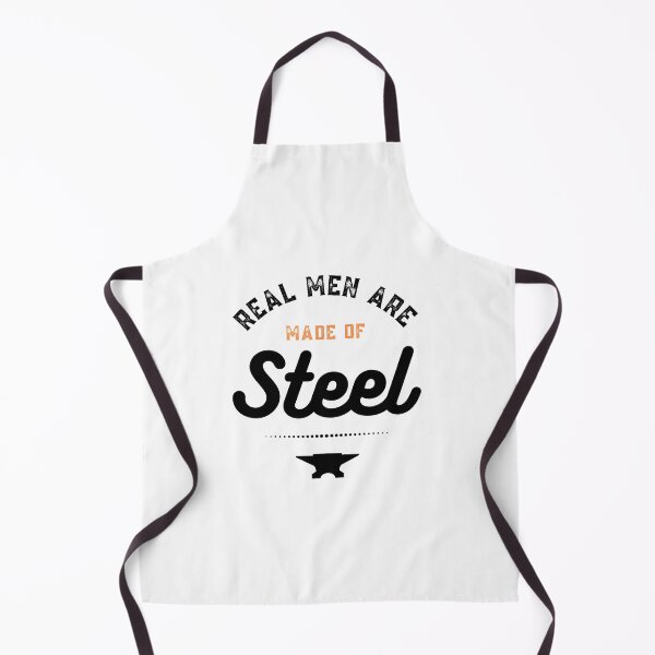 Item preview, Real Men Are Made Of Steel  designed and sold by Sutra-Lotus-Co.