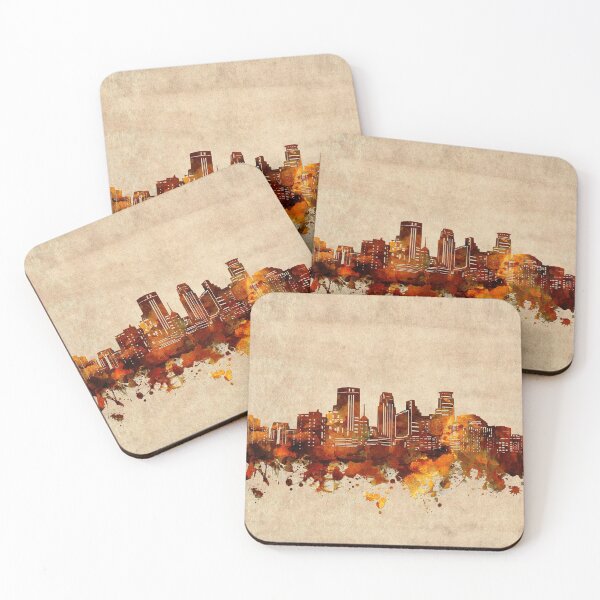 Item preview, minneapolis skyline vintage designed and sold by BekimART2.