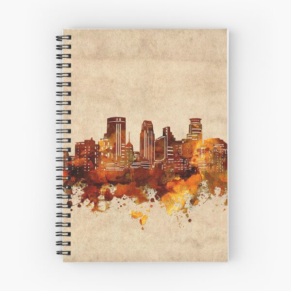 Item preview, minneapolis skyline vintage designed and sold by BekimART2.