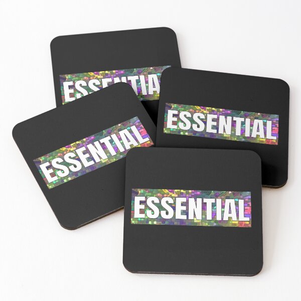 Item preview, ESSENTIAL Multi on Black  designed and sold by AMGImpressions.