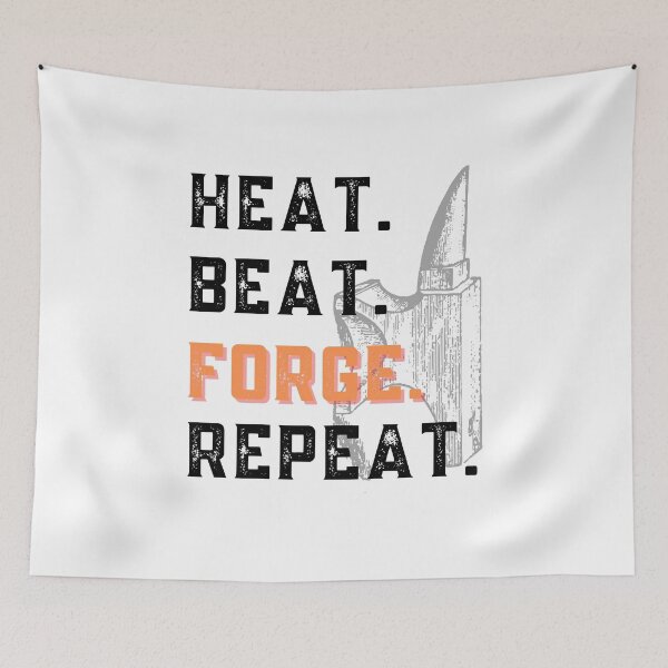 Item preview, Heat Beat Forge Repeat designed and sold by Sutra-Lotus-Co.