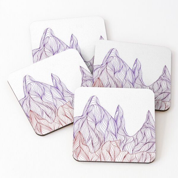 Item preview, Hills in a Sunset designed and sold by Isaac-Prior-Art.