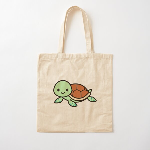 Sea Turtle Cotton Tote Bag