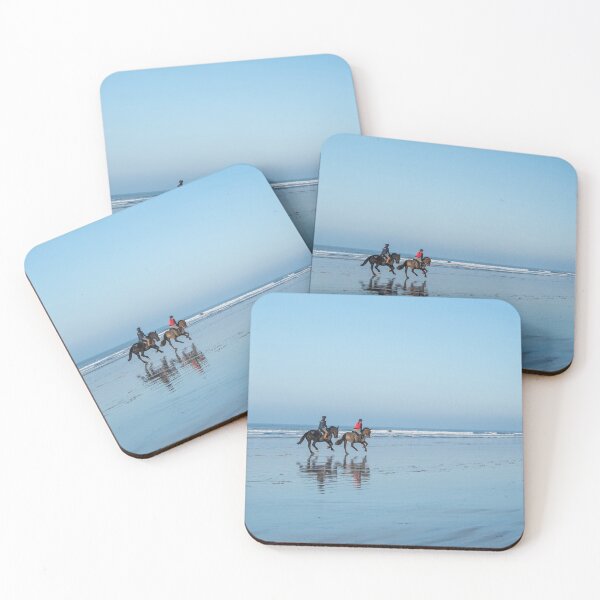 Item preview, Horses on Westward Ho beach designed and sold by twymanphoto.