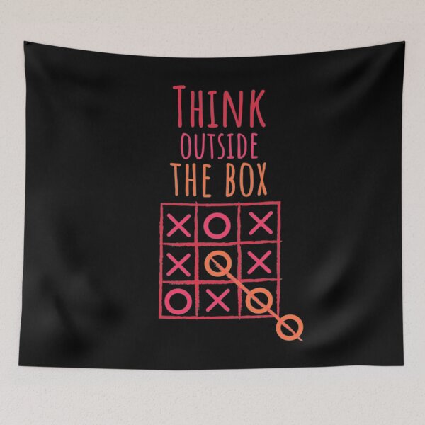 Item preview, Think outside the box designed and sold by Arts-And-Things.
