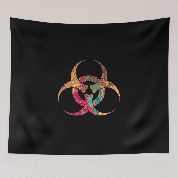 Item preview, Biohazard Caution Danger Logo Symbol designed and sold by AlanPhotoArt.