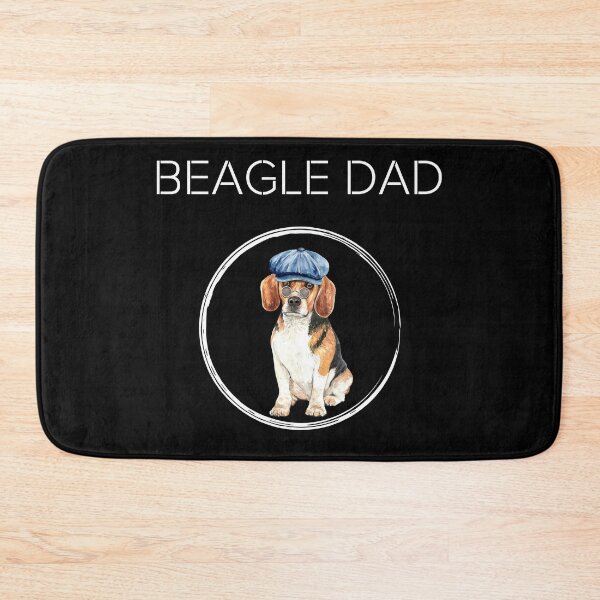 Item preview, Funny Beagle Dog Dad with Hat and Sunglases designed and sold by Maful.