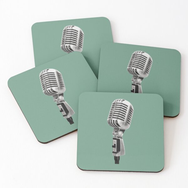 Item preview, Silver Vintage Microphone designed and sold by NewWorldIsHere.
