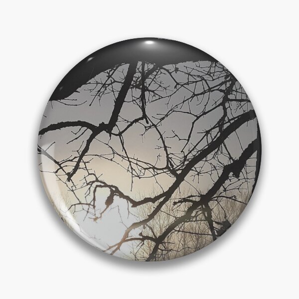 Item preview, Foggy and Dark sunrise with trees designed and sold by Lorie Data.
