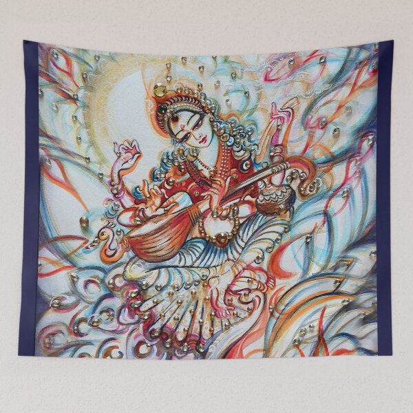 Item preview, Saraswati in Cosmos  designed and sold by Harsh  Malik.