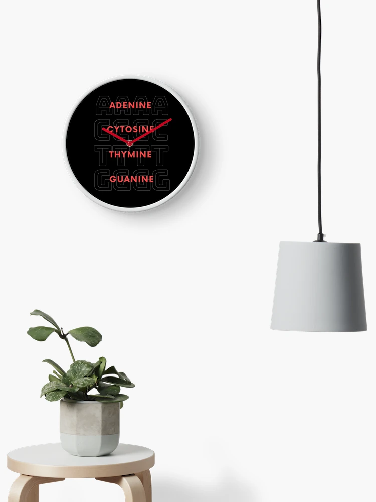 Thumbnail 2 of 4, Clock, Genetic Code designed and sold by DFMY.