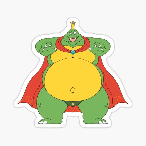 "The Banana King" Sticker by PinkGrizz Redbubble