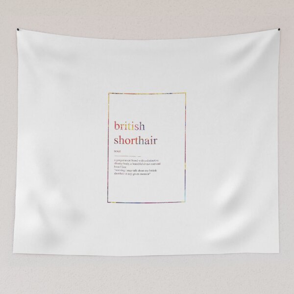 Item preview, BRITISH SHORTHAIR 574 Watercolor Map Yoga Quote De designed and sold by vividpixelusa.
