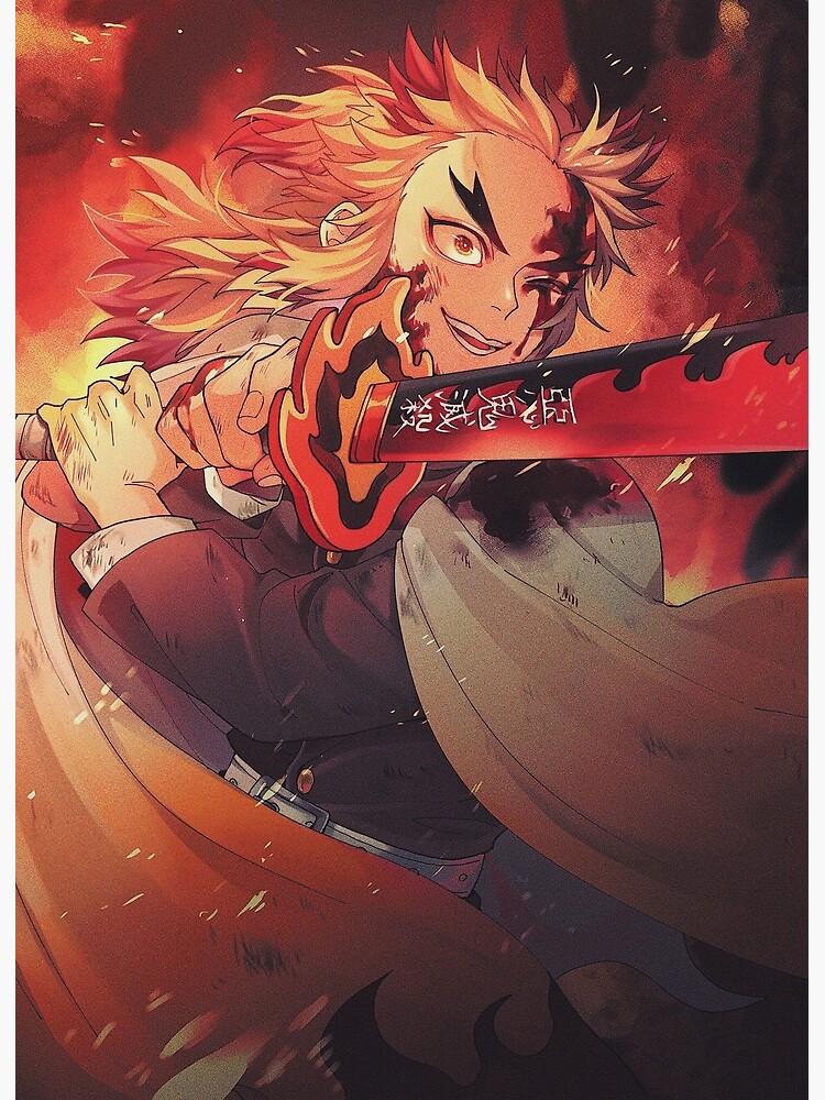 Demon Slayer Rengoku Poste