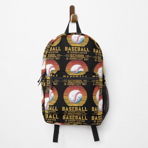 Item preview, School is important but baseball is importanter funny education baseball designed and sold by OneTimeEngineer.