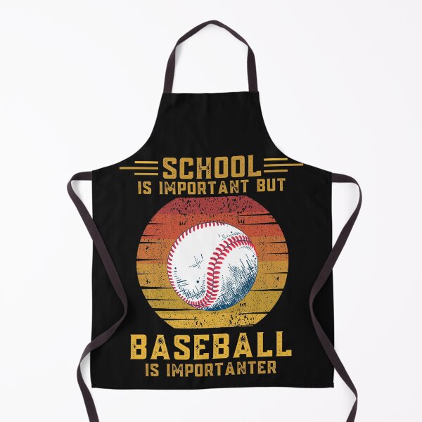 Item preview, School is important but baseball is importanter funny education baseball designed and sold by OneTimeEngineer.