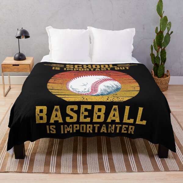 Item preview, School is important but baseball is importanter funny education baseball designed and sold by OneTimeEngineer.