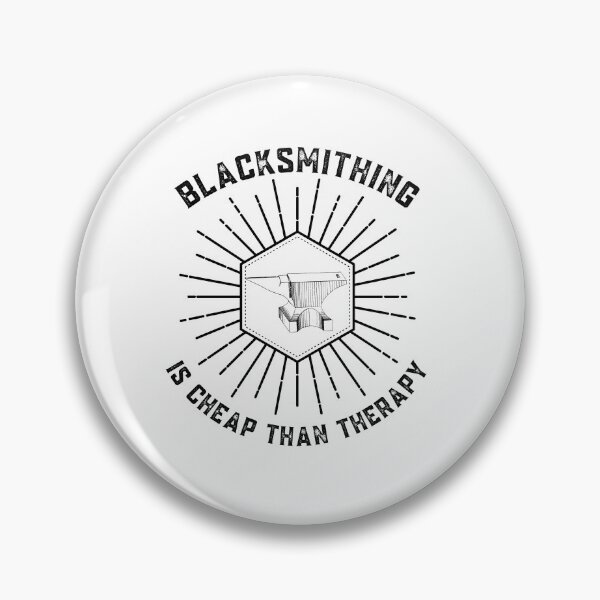 Item preview, Blacksmithing Is Cheaper Than Therapy  designed and sold by Sutra-Lotus-Co.