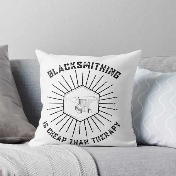 Item preview, Blacksmithing Is Cheaper Than Therapy  designed and sold by Sutra-Lotus-Co.