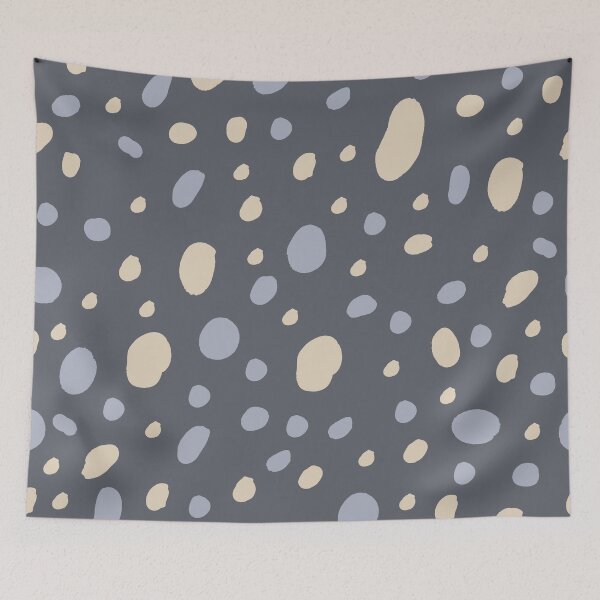 Item preview, Blue abstract stones designed and sold by Abbara.