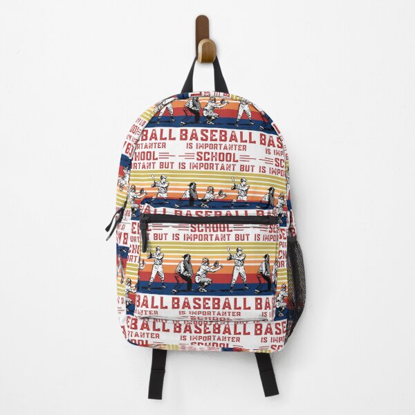 Item preview, School is important but baseball is importanter funny education baseball designed and sold by OneTimeEngineer.