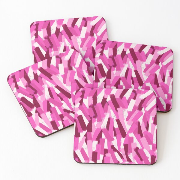 Item preview, Pink and White Smudgy Brush Strokes designed and sold by OneThreeSix.