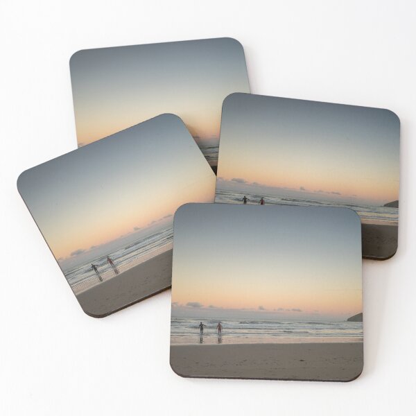 Item preview, Sunrise surfers at Croyde Bay designed and sold by twymanphoto.