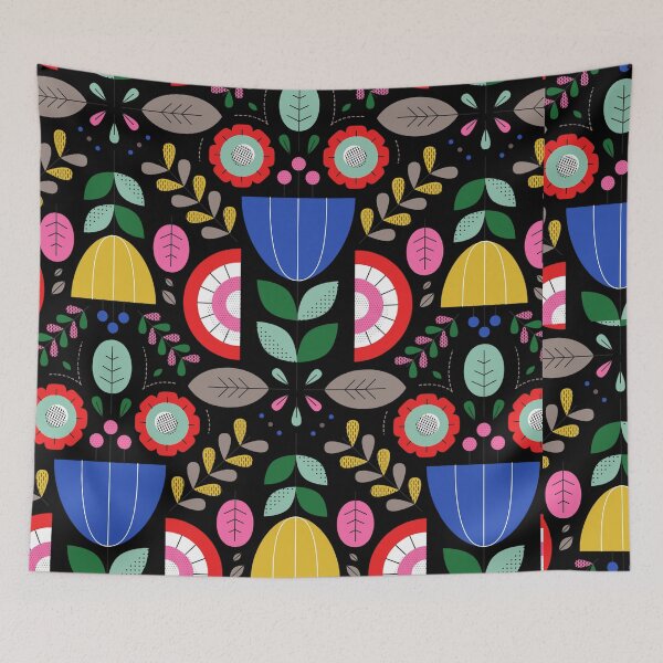 Item preview, Geometric flower pattern  designed and sold by Md1982.