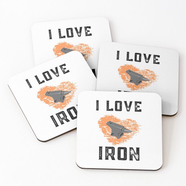 Item preview, I Love Iron Blacksmith Quote  designed and sold by Sutra-Lotus-Co.