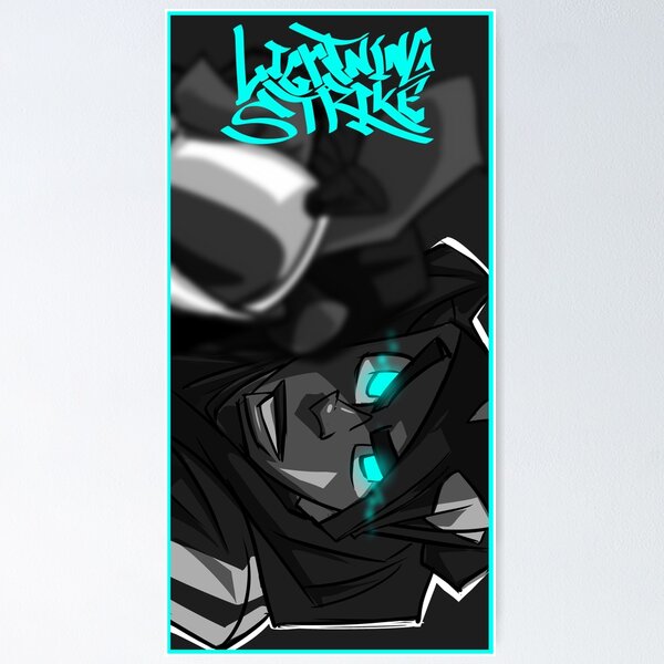 Lightning Strike InternalVISION Poster