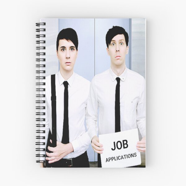 Item preview, Dan and Phil Get Jobs designed and sold by jennithebeast.