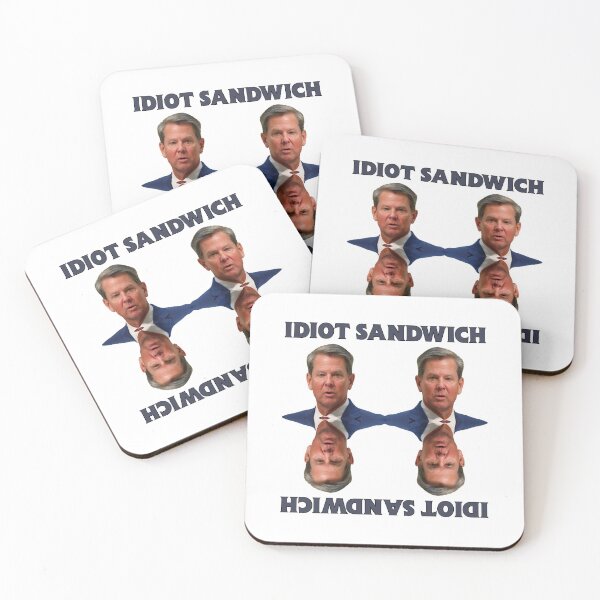 Item preview, Brian Kemp Georgia state Governor Idiot sandwich design designed and sold by anins-azuree.
