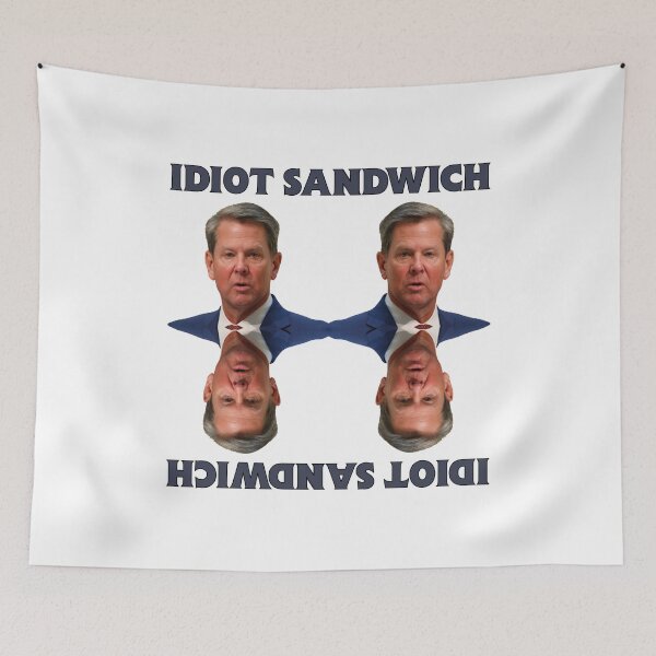 Item preview, Brian Kemp Georgia state Governor Idiot sandwich design designed and sold by anins-azuree.