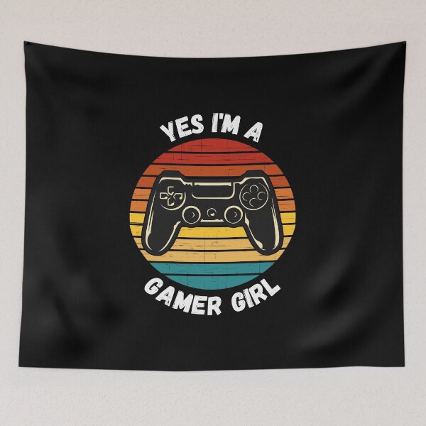 Item preview, Yes I'm a gamer girl designed and sold by TrendingTees4u.