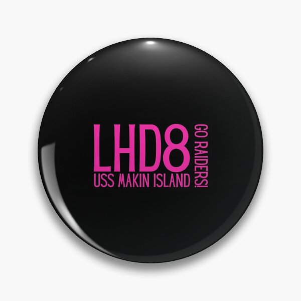 Item preview, USS Makin Island Gung Ho! Go Raiders! Fun Pink Color for Women and Girls designed and sold by Jennifer Church.