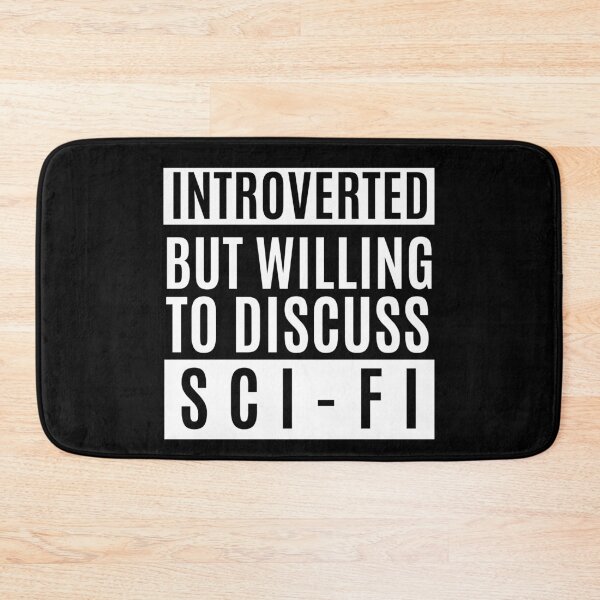 Item preview, Introverted But Willing To Discuss Sci-Fi designed and sold by m95sim.