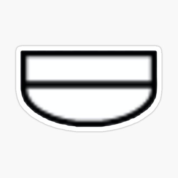 Roblox Smile Stickers Redbubble - roblox black hole decal