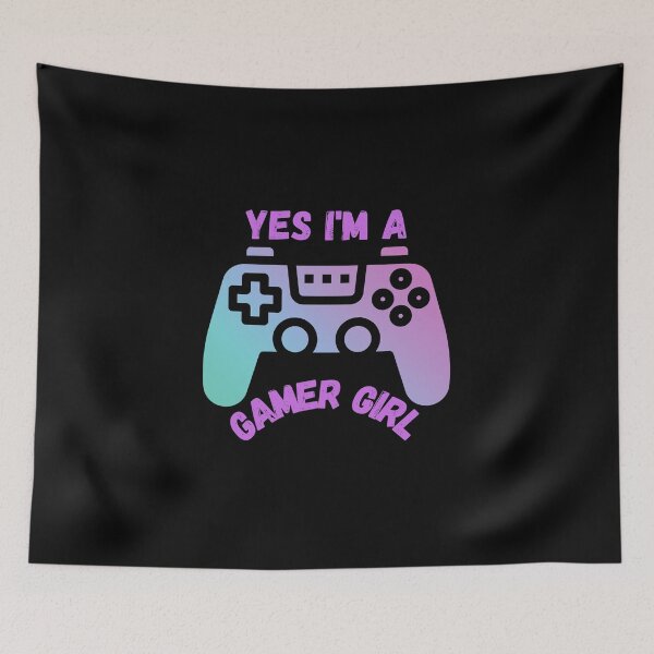 Item preview, Yes I'm a gamer girl designed and sold by TrendingTees4u.