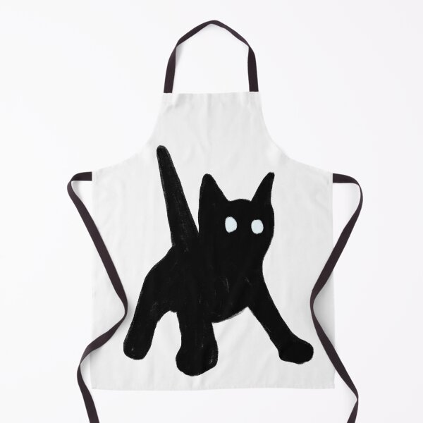 Item preview, Shocked black cat designed and sold by Ami San.
