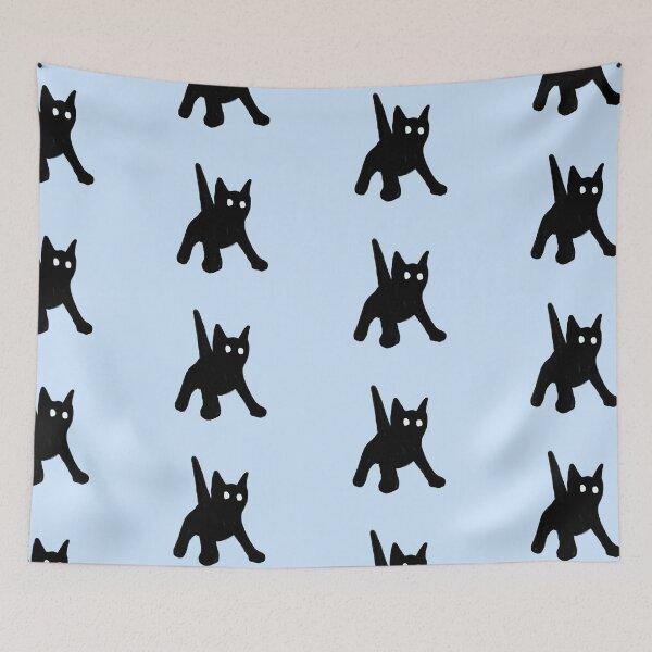 Item preview, Shocked black cat designed and sold by Ami San.