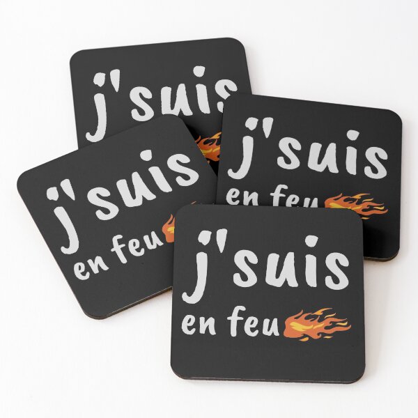 Aperçu de l'œuvre Je suis en feu humour Soprano drôle anniversaire créée et vendue par joozybart.