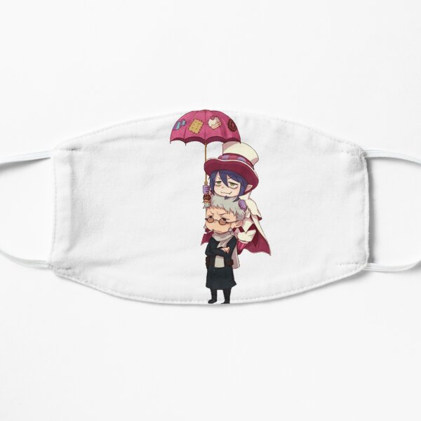 blue exorcist Flat Mask