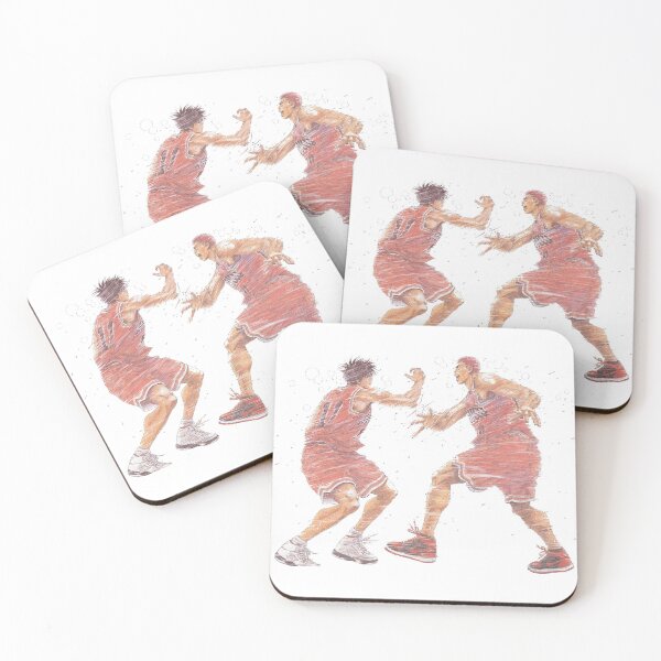 Artikelvorschau, Slam Dunk - Hanamichi Sakuragi und Rukawa - Shohoku entworfen und verkauft von ArtxcL.