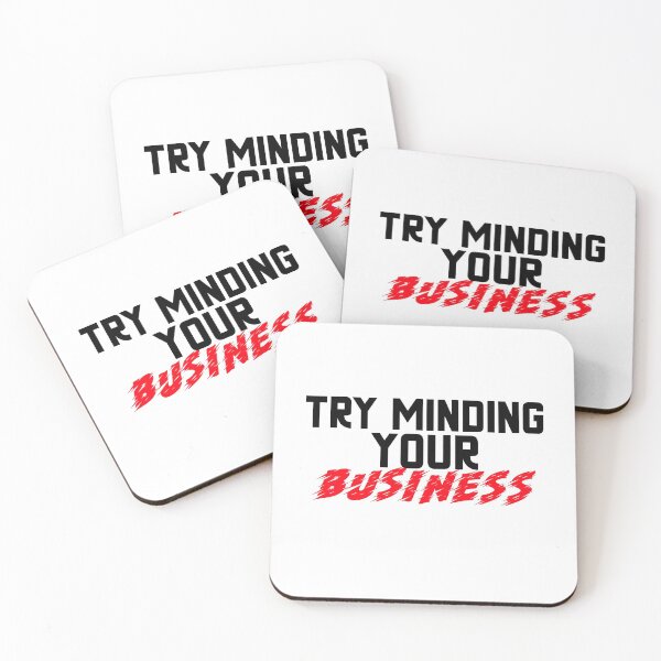 Item preview, Mind yo business and stop being nosey designed and sold by thepositivespa.