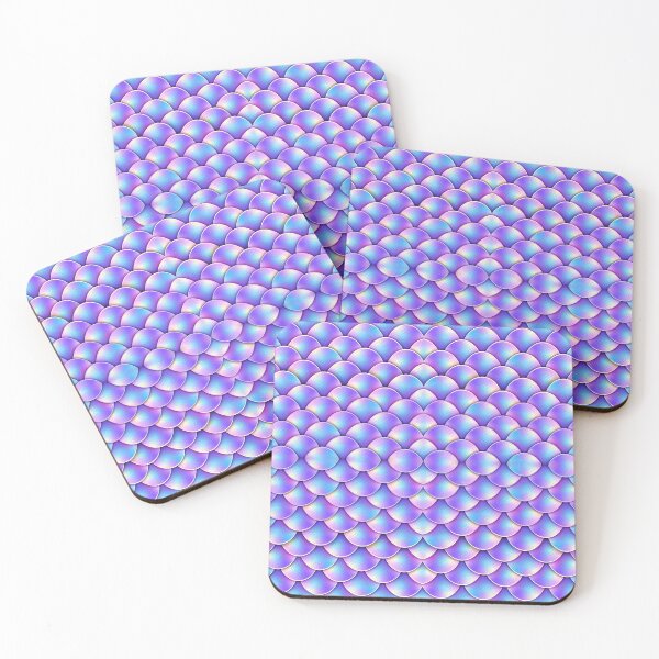 Item preview, Purple Mermaid Dragon Holographic Scales designed and sold by orionlodubyal.